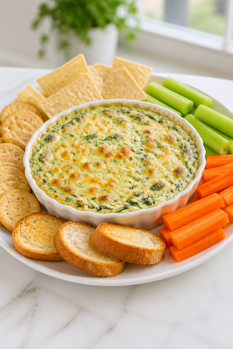 Spinach Artichoke Dip Baked Cheesy Spinach Artichoke Dip Baked Cheesy