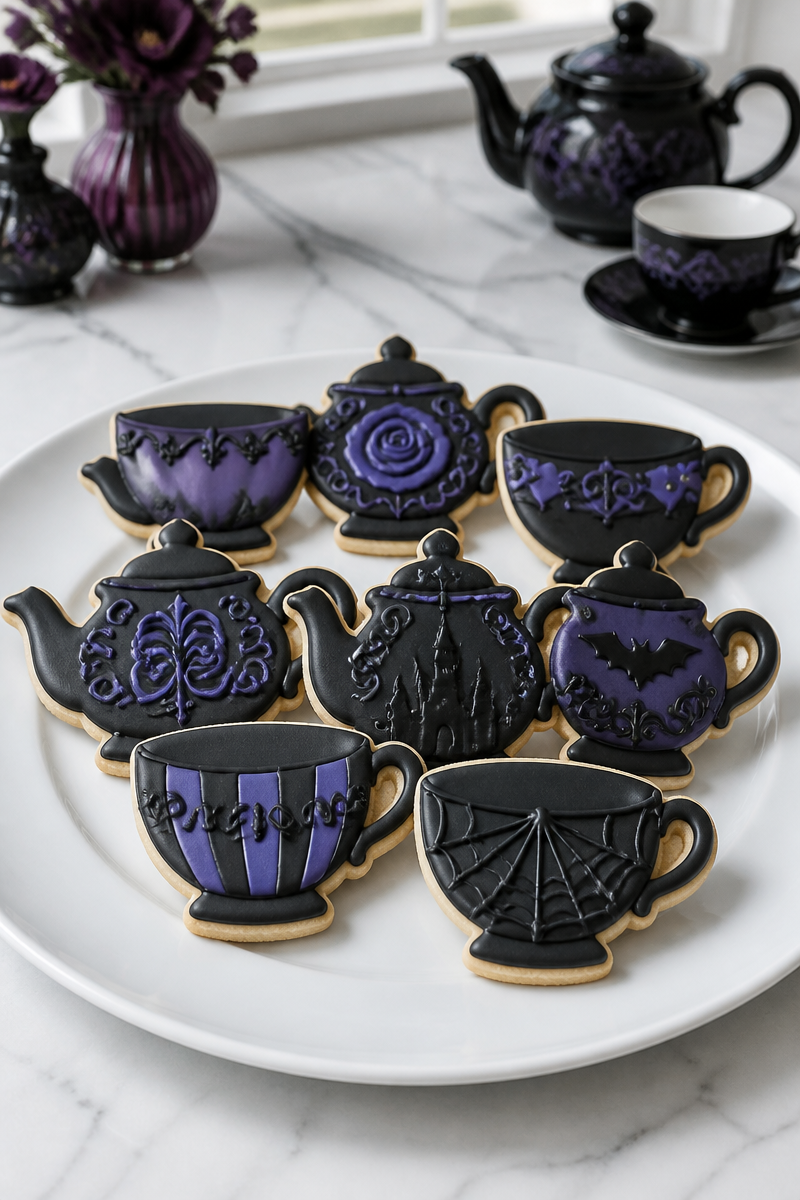 Spooky Tea Party Spiced Chai Cookie