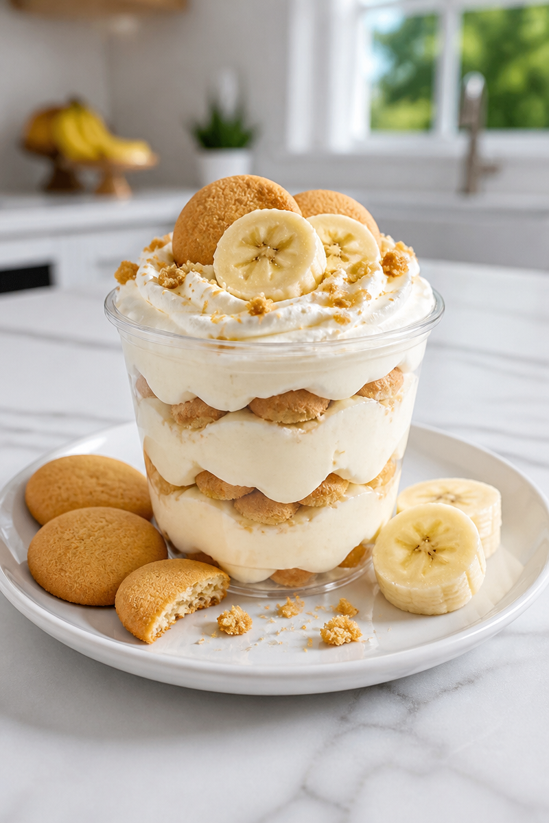 Sugar Free Banana Pudding Layered Cup Sugar Free Banana Pudding Layered Cup