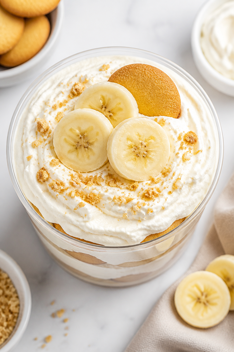Sugar Free Banana Pudding Layered Cup Sugar Free Banana Pudding Layered Cup