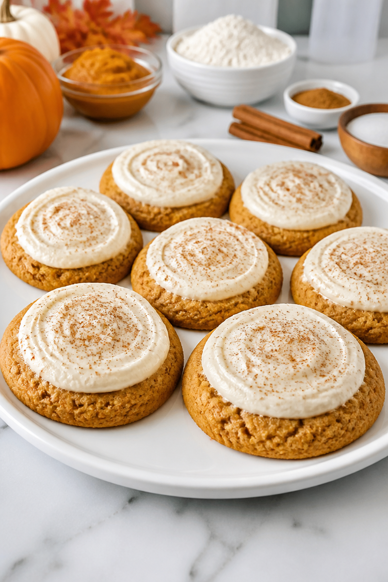 Sugar Free Frosted Pumpkin Spice Cookie Sugar Free Frosted Pumpkin Spice Cookie