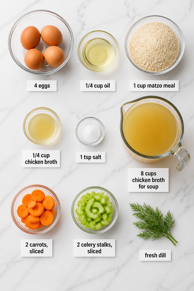 Traditional Matzo Ball Soup Recipe
