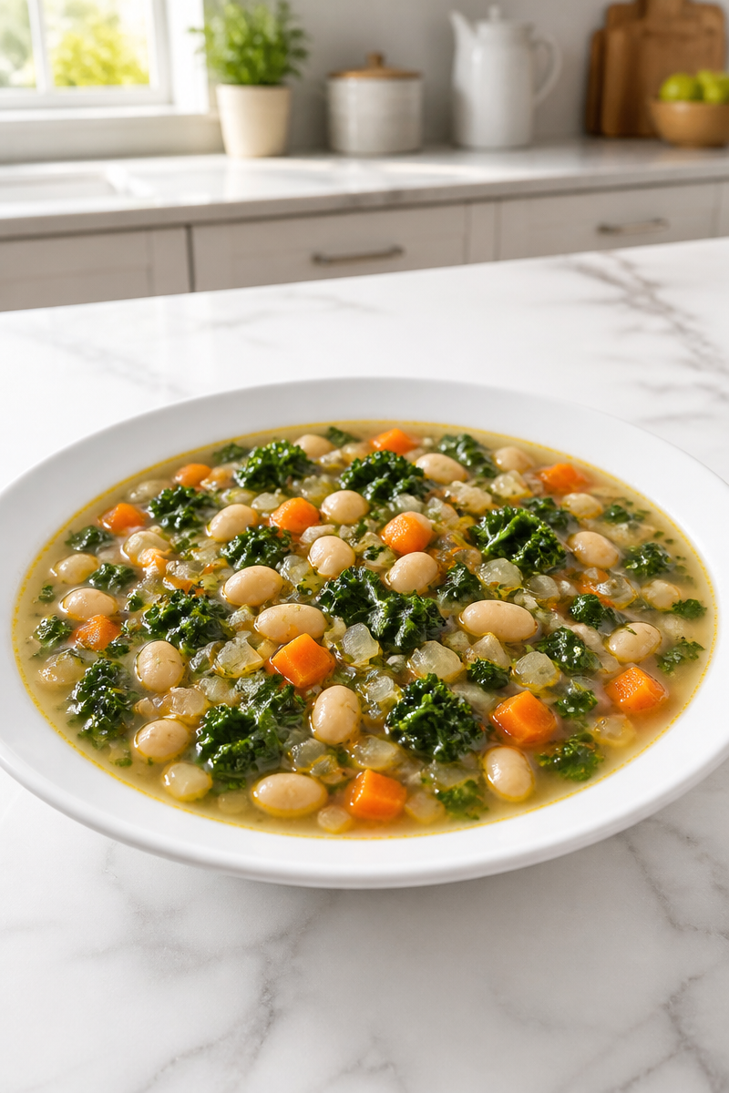 Tuscan White Bean Kale Soup Tuscan White Bean Kale Soup