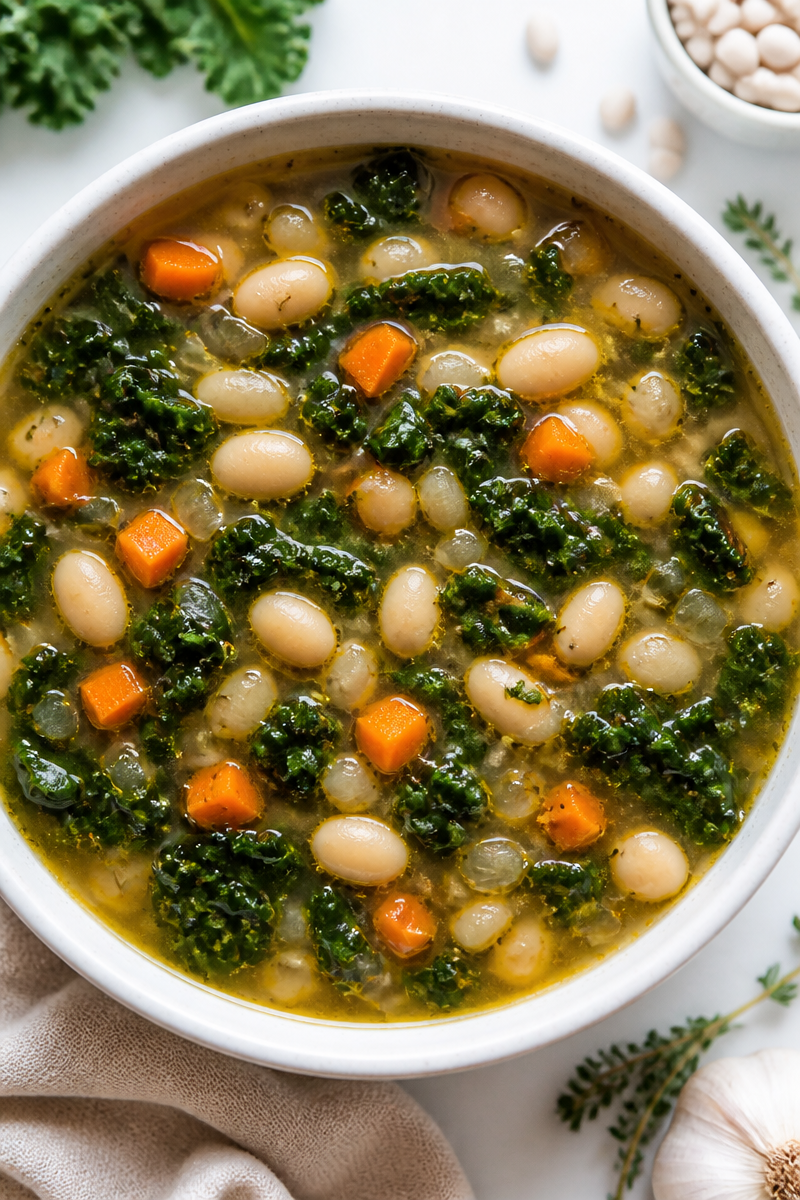 Tuscan White Bean Kale Soup Tuscan White Bean Kale Soup