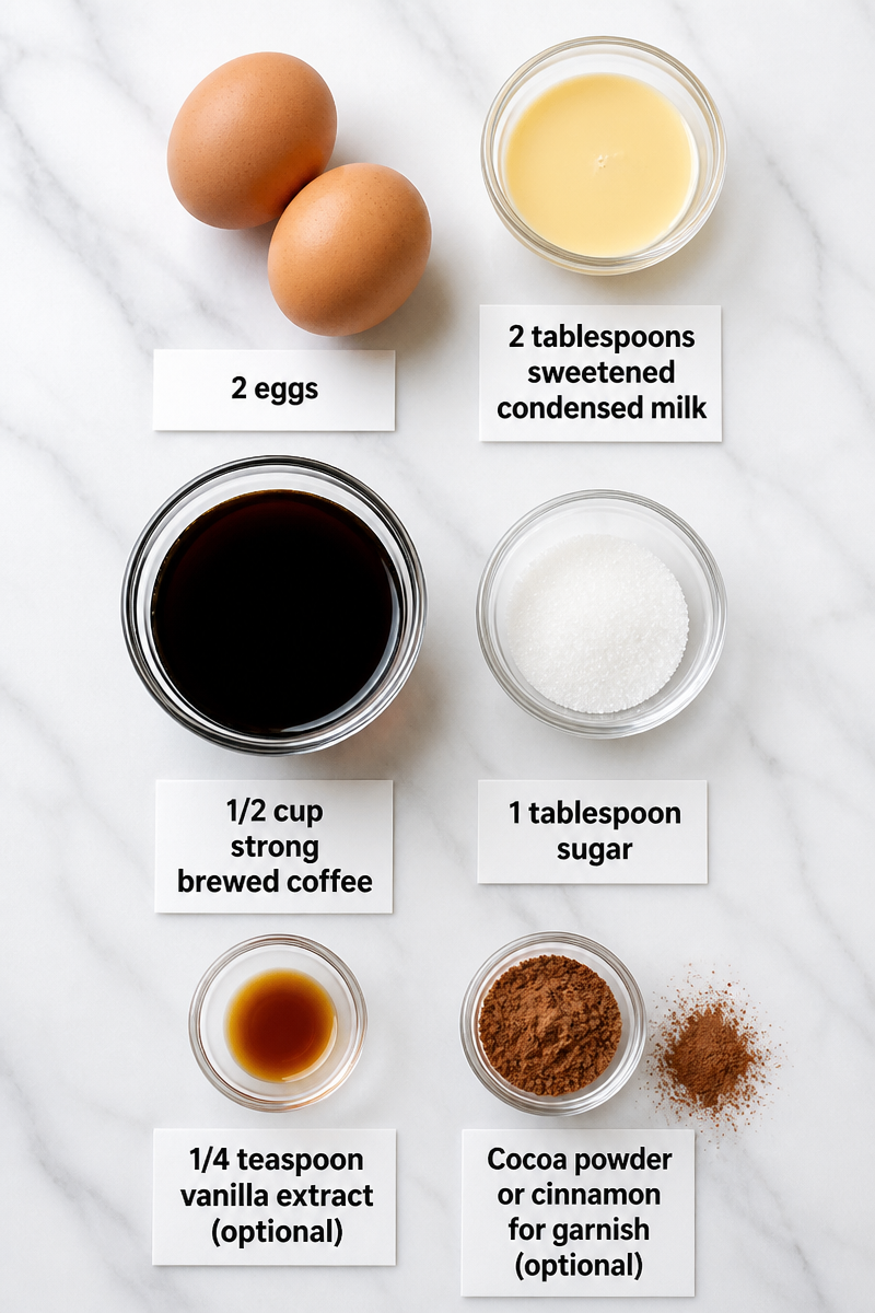 Vietnamese Egg Coffee Recipe Vietnamese Egg Coffee Recipe