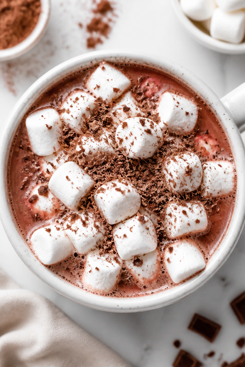 Warm Bloody Red Velvet Hot Chocolate Warm Bloody Red Velvet Hot Chocolate