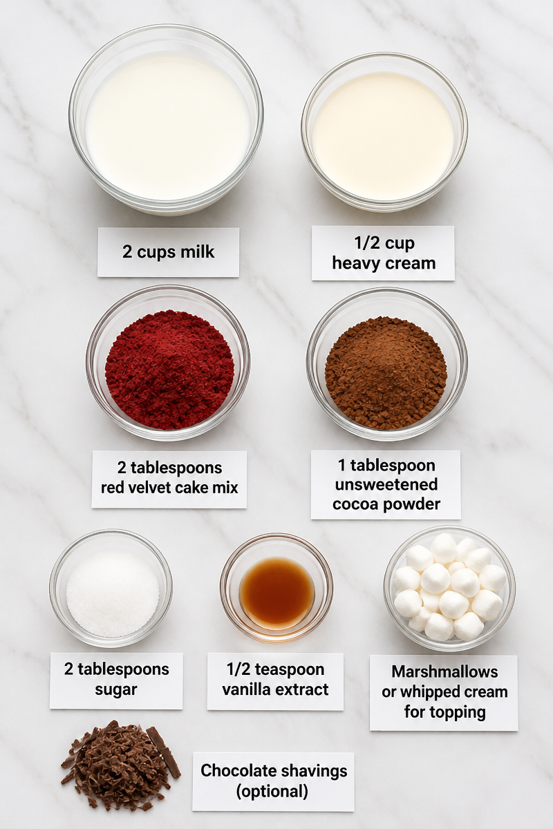 Warm Bloody Red Velvet Hot Chocolate Warm Bloody Red Velvet Hot Chocolate