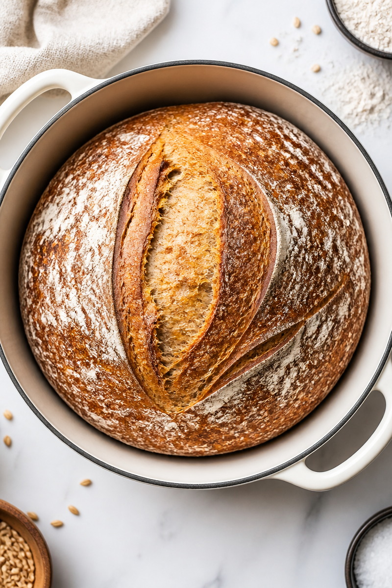 Whole Wheat Sourdough Bread Boule Rustic Whole Wheat Sourdough Bread Boule Rustic