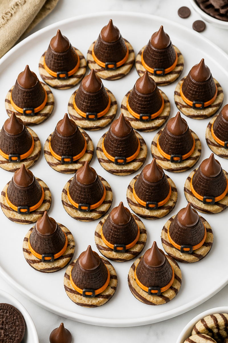 Witch Hat Cookie Candy Chocolate Point Witch Hat Cookie Candy Chocolate Point