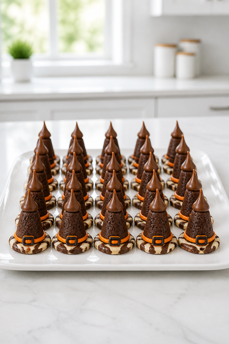 Witch Hat Cookie Candy Chocolate Point Witch Hat Cookie Candy Chocolate Point