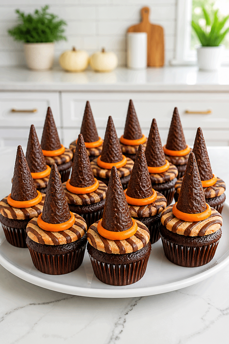 Witch Hat Cupcake Five Ingredient Treat Witch Hat Cupcake Five Ingredient Treat
