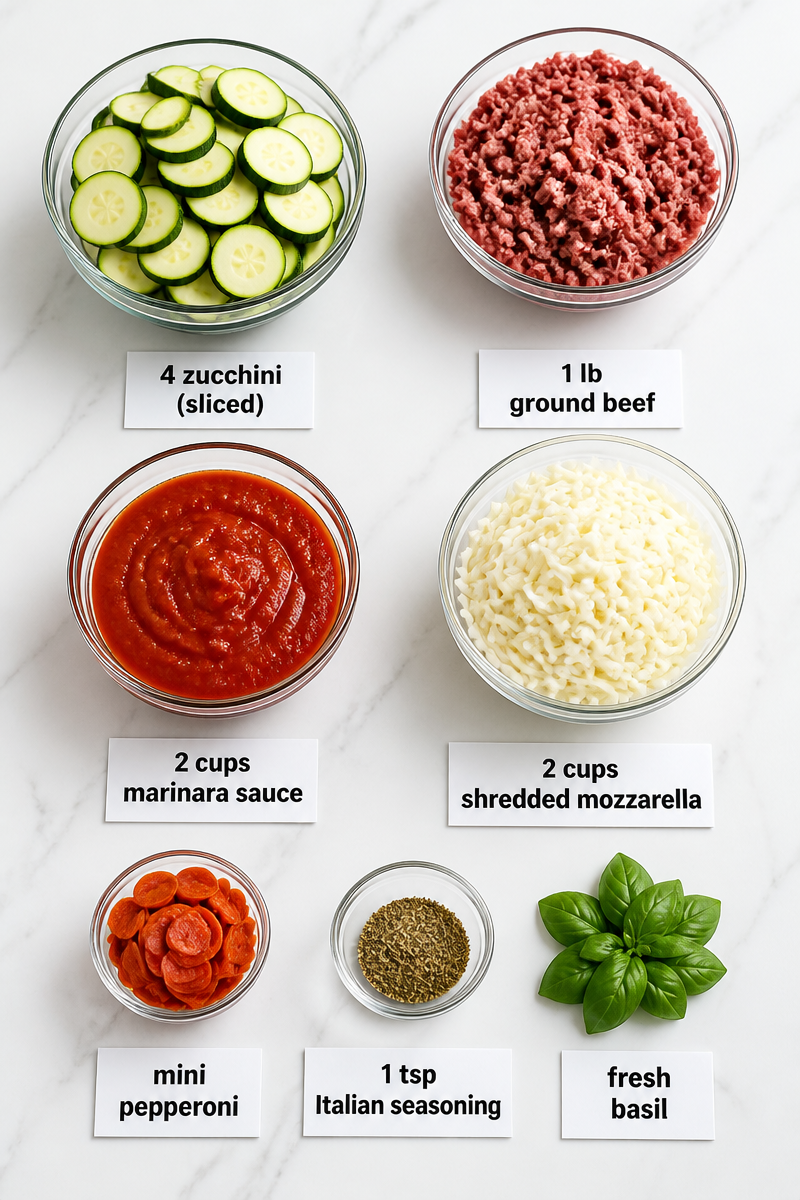 Zucchini Pizza Casserole Low Carb Family