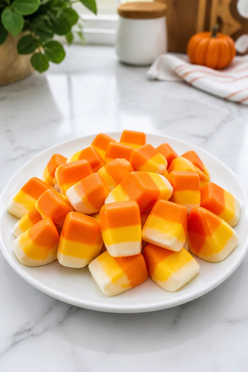 Keto Candy Corn Fat Bombs for a low-carb, sweet treat.