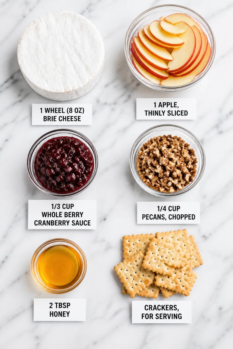 Apple Cranberry Baked Brie Wheel Apple Cranberry Baked Brie Wheel