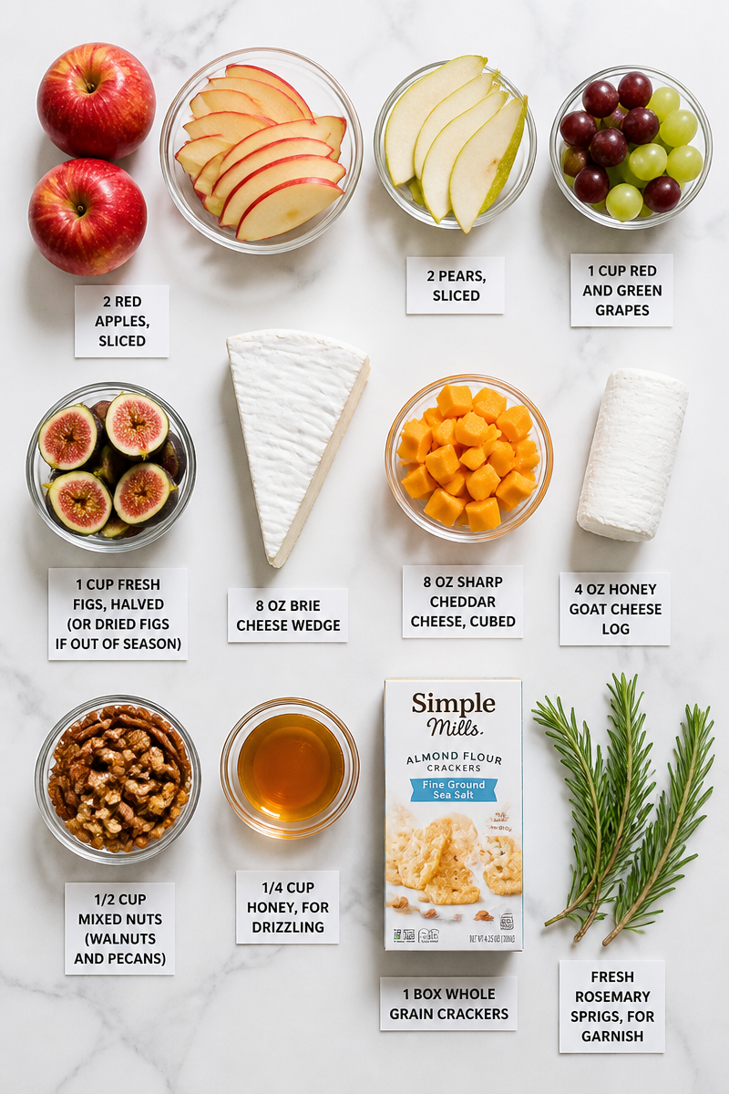 Autumn Fruit and Cheese Basket Autumn Fruit and Cheese Basket