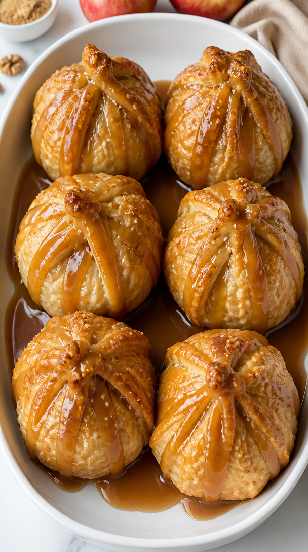 Baked Apple Dumpling Puff Pastry Baked Apple Dumpling Puff Pastry