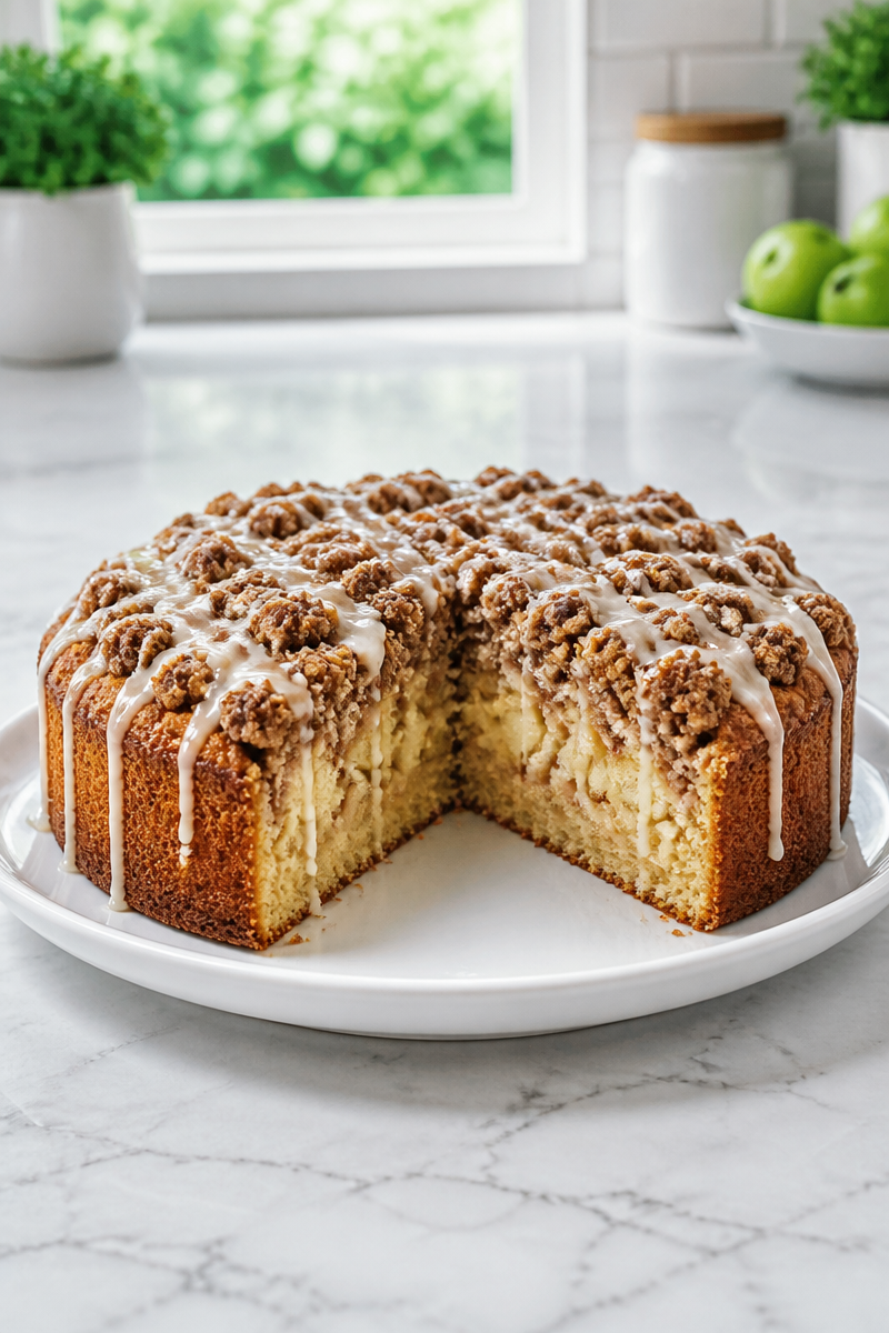Baked Apple Streusel Coffee Cake Baked Apple Streusel Coffee Cake
