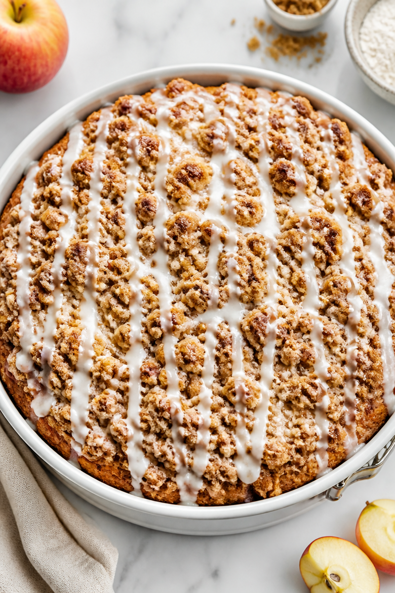 Baked Apple Streusel Coffee Cake Baked Apple Streusel Coffee Cake