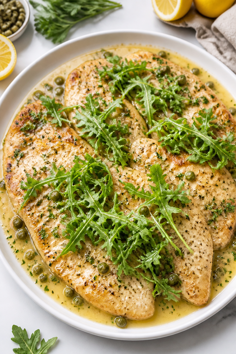 Baked Chicken Paillard Lemon Caper Baked Chicken Paillard Lemon Caper