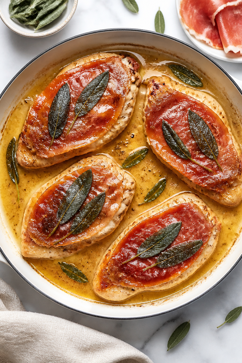 Baked Chicken Saltimbocca Prosciutto Sage Baked Chicken Saltimbocca Prosciutto Sage