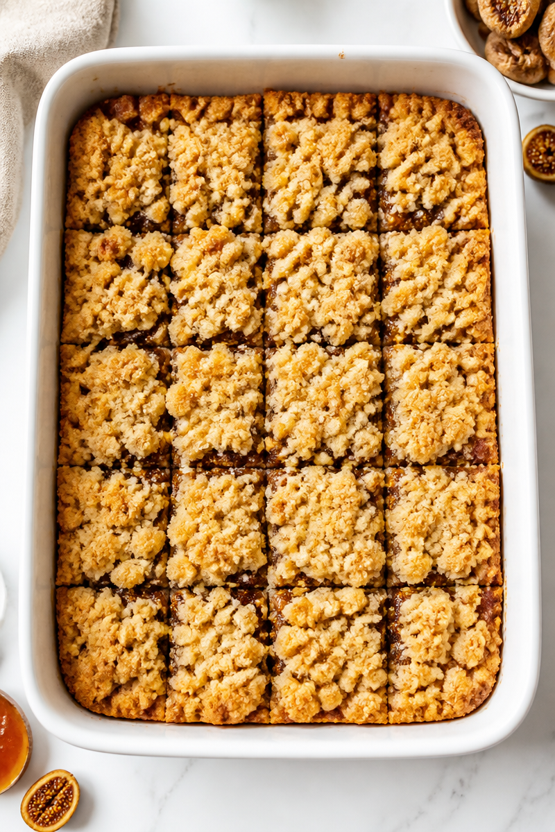 Baked Maple Fig Newton Bar Baked Maple Fig Newton Bar