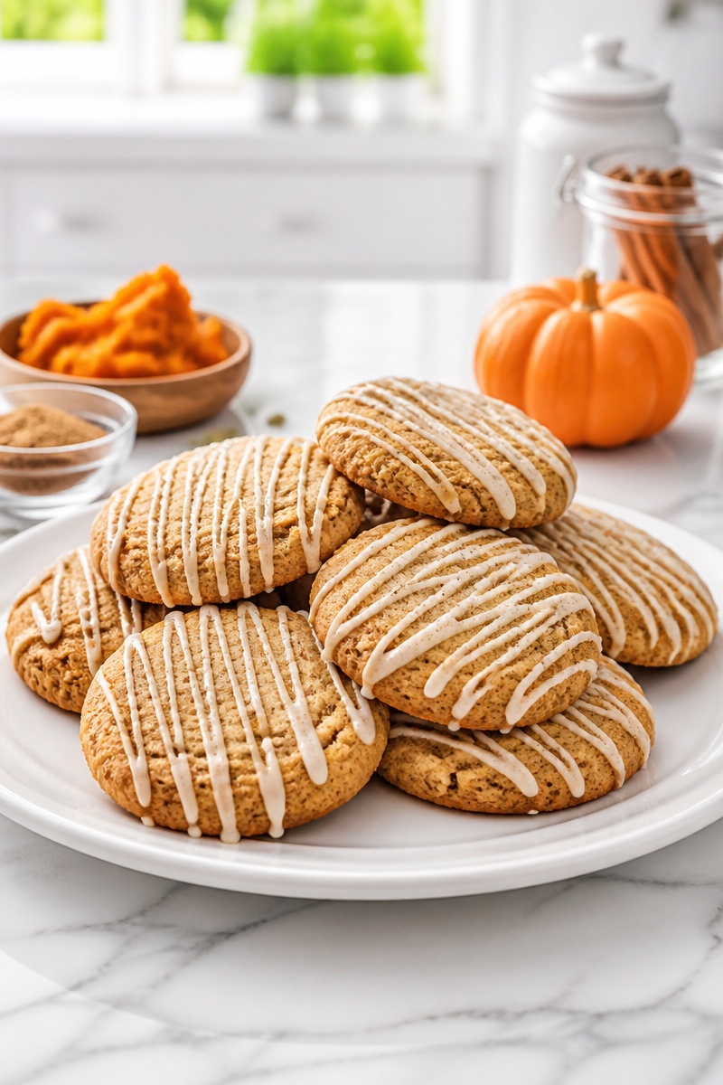 Baked Pumpkin Chai Latte Cookie Baked Pumpkin Chai Latte Cookie