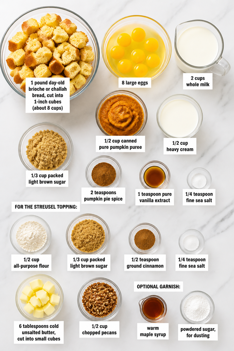 Baked Pumpkin French Toast Casserole Baked Pumpkin French Toast Casserole