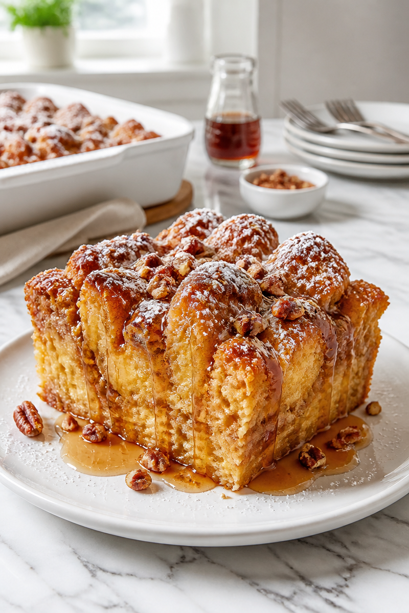 Baked Pumpkin French Toast Casserole Baked Pumpkin French Toast Casserole
