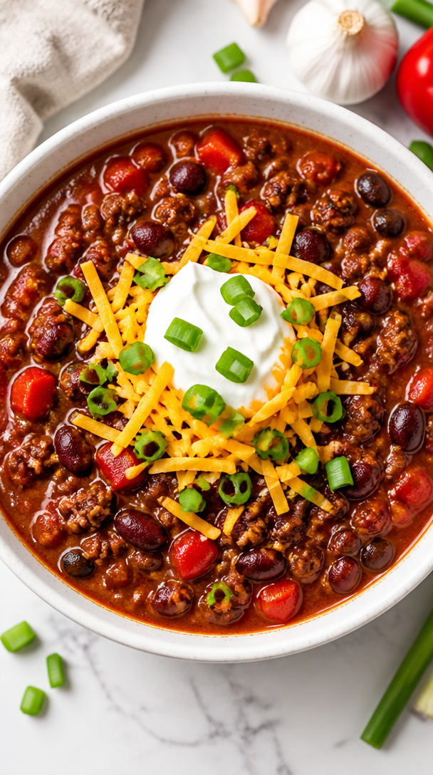 Best Ever Homemade Beef Chili Recipe