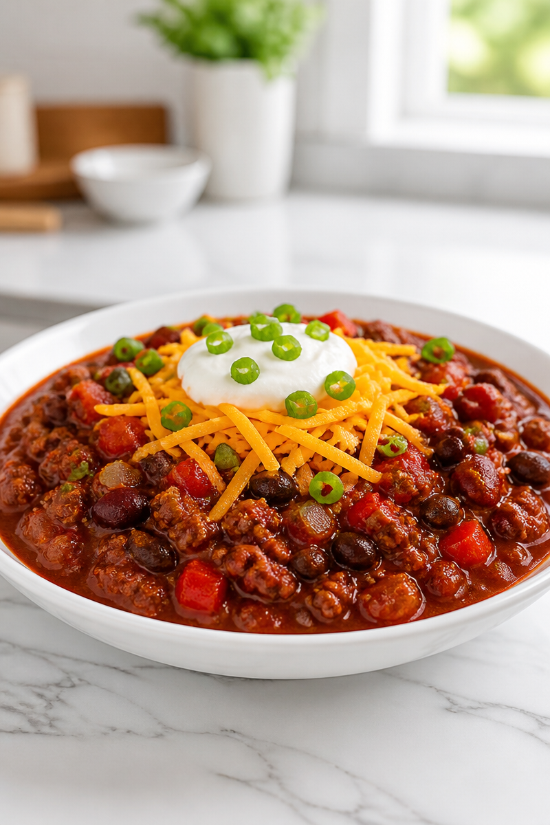 Best Ever Homemade Beef Chili Recipe