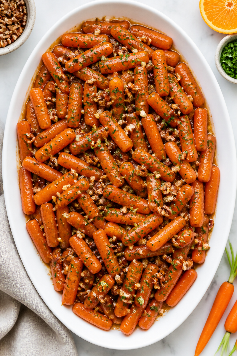 Brown Sugar Glazed Baby Carrot Brown Sugar Glazed Baby Carrot
