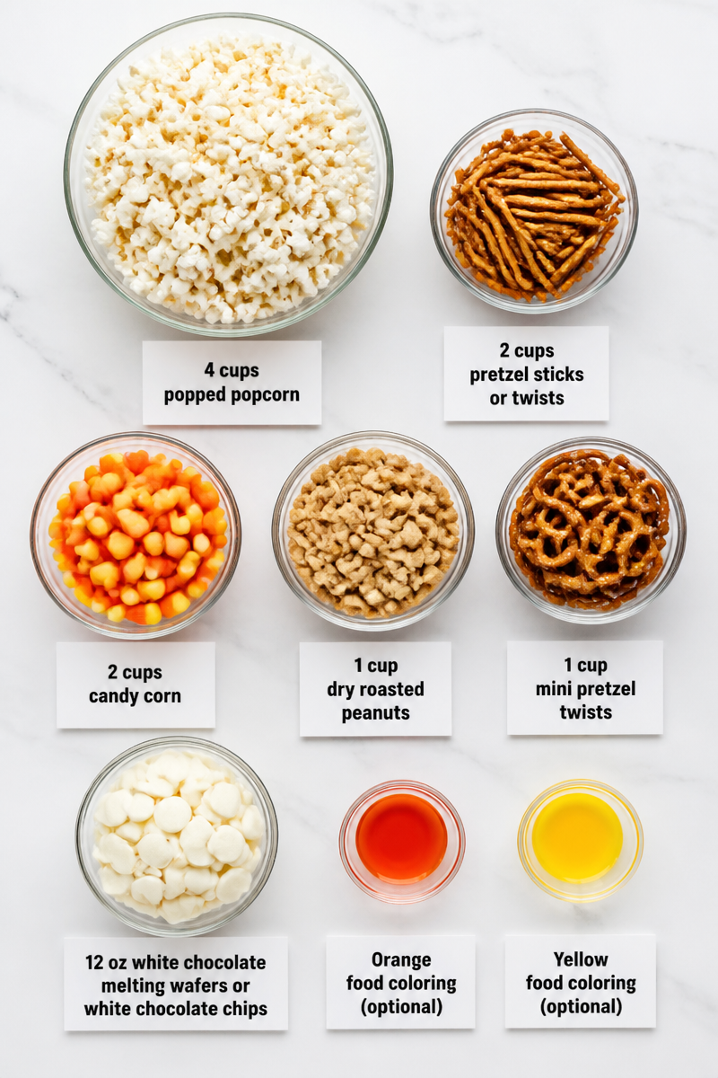 Candy Corn Halloween Snack Mix Candy Corn Halloween Snack Mix