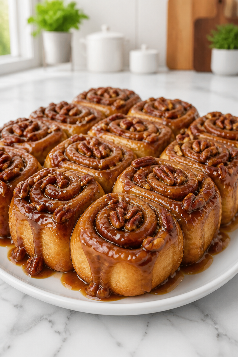 Caramel Pecan Sticky Bun Rolls Caramel Pecan Sticky Bun Rolls