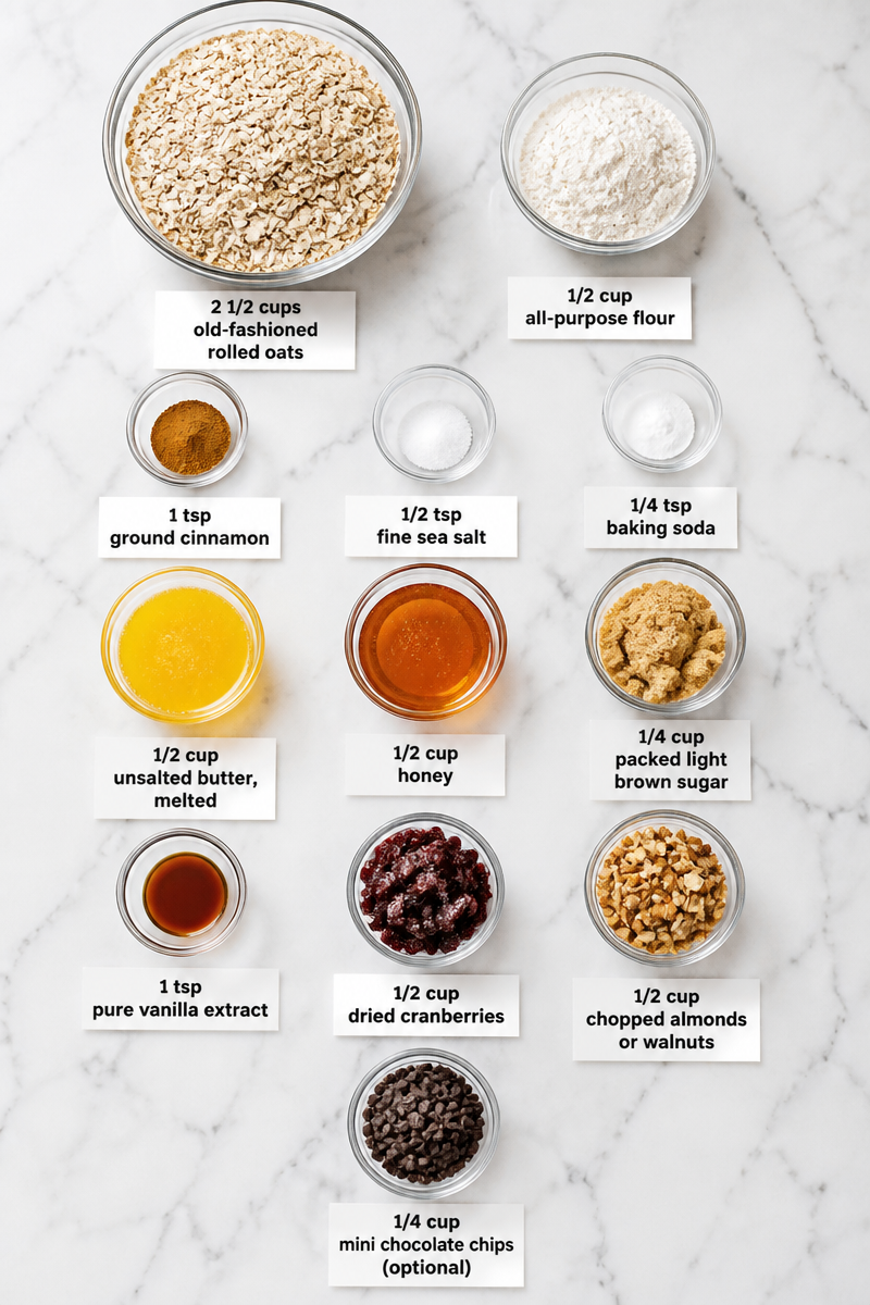Cinnamon Oat Breakfast Granola Bar Cinnamon Oat Breakfast Granola Bar
