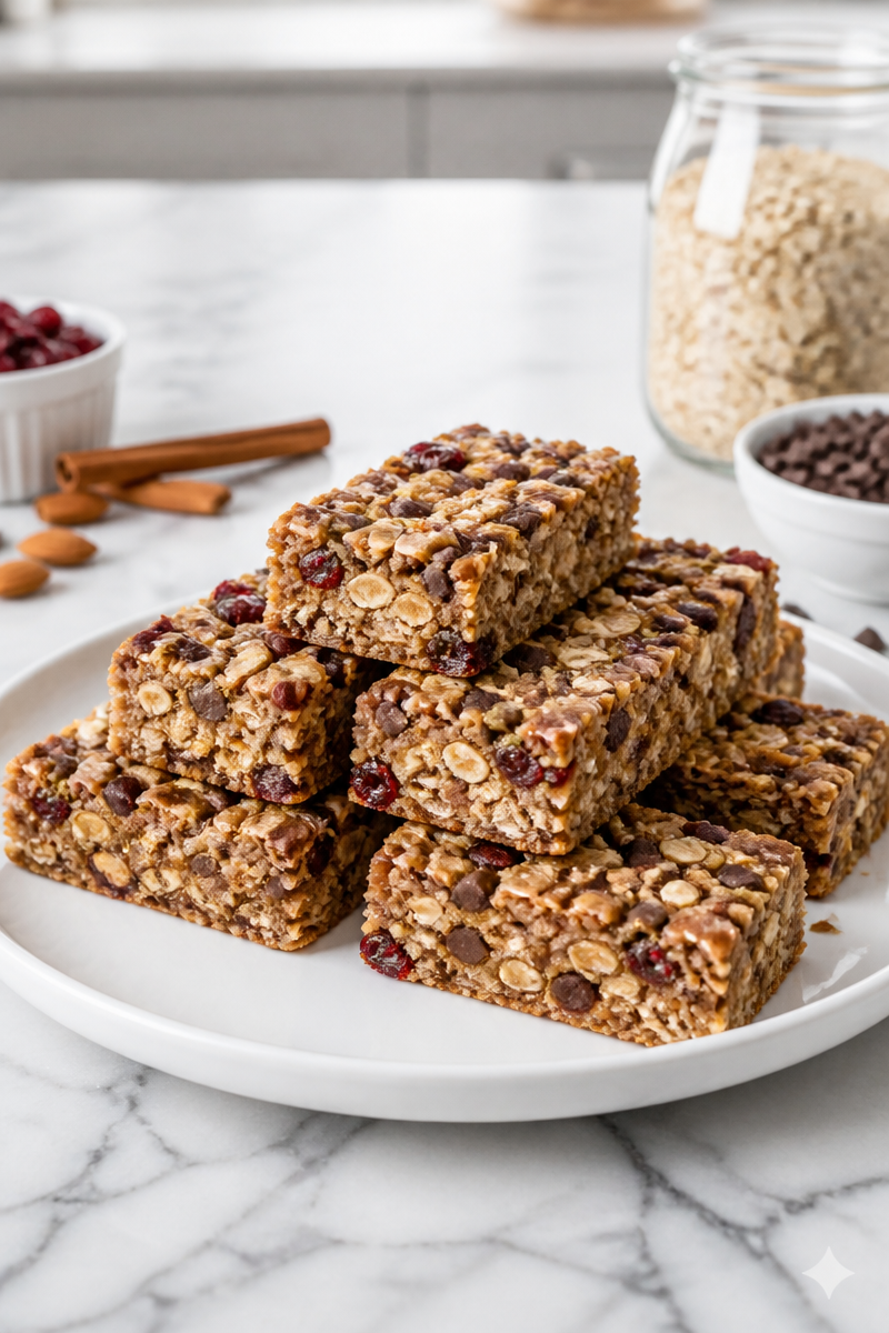 Cinnamon Oat Breakfast Granola Bar Cinnamon Oat Breakfast Granola Bar