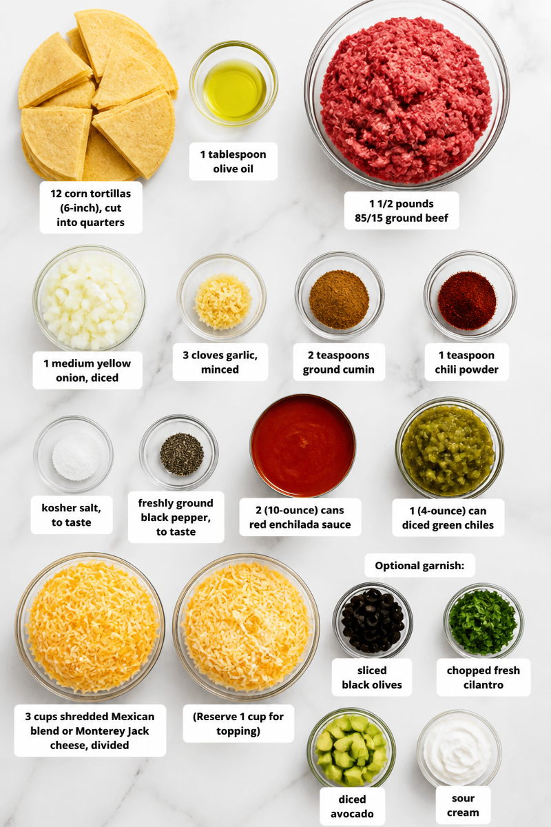 Classic Beef Enchilada Casserole Bake Classic Beef Enchilada Casserole Bake