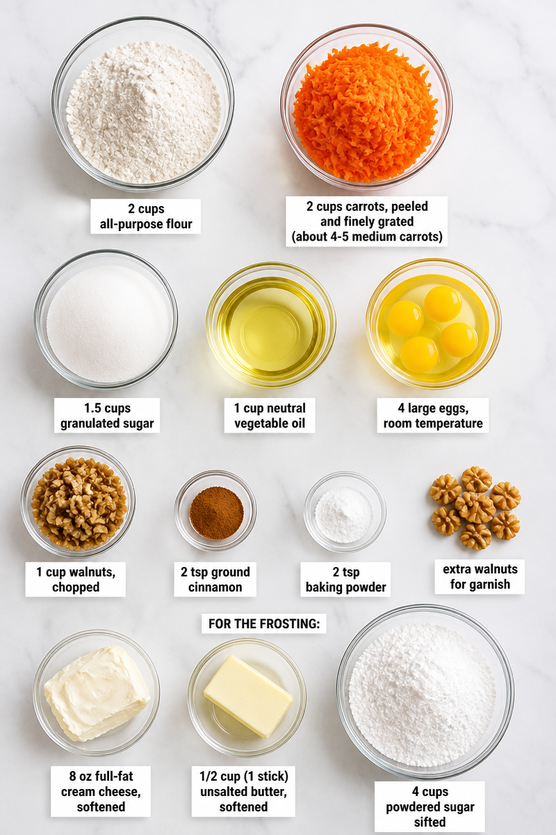 Classic Carrot Cake Cream Cheese Frosting