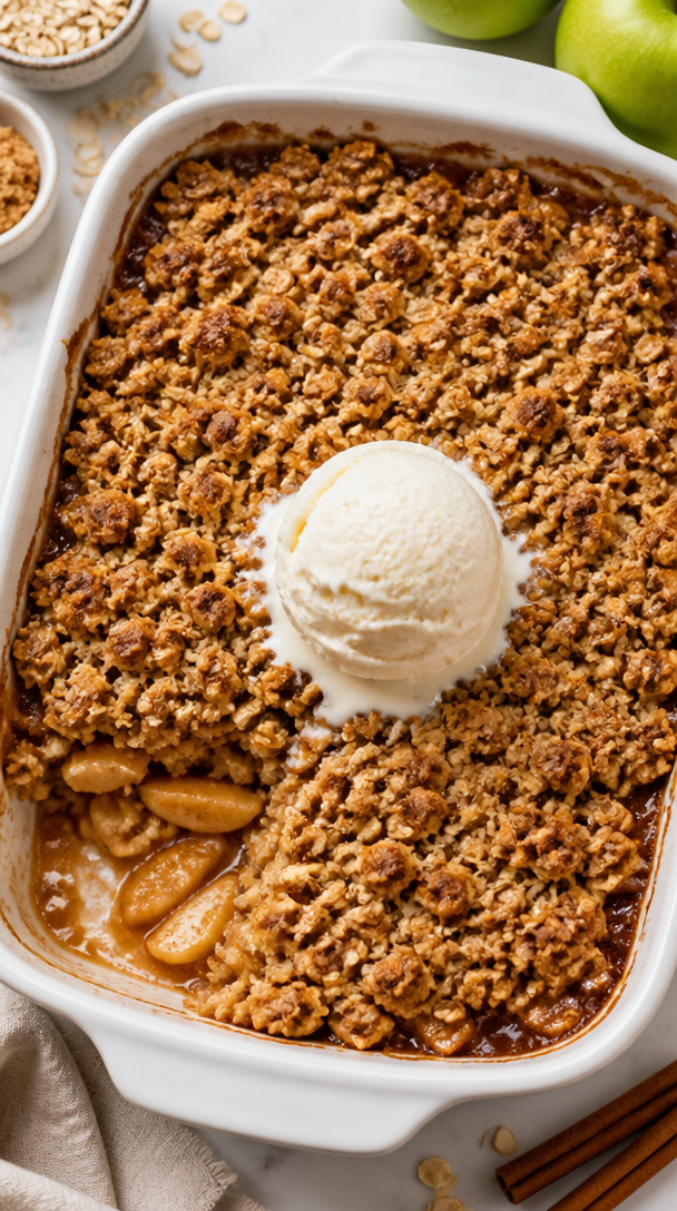 Classic Cinnamon Apple Crisp Recipe Classic Cinnamon Apple Crisp Recipe
