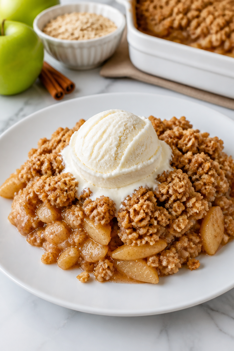Classic Cinnamon Apple Crisp Recipe Classic Cinnamon Apple Crisp Recipe
