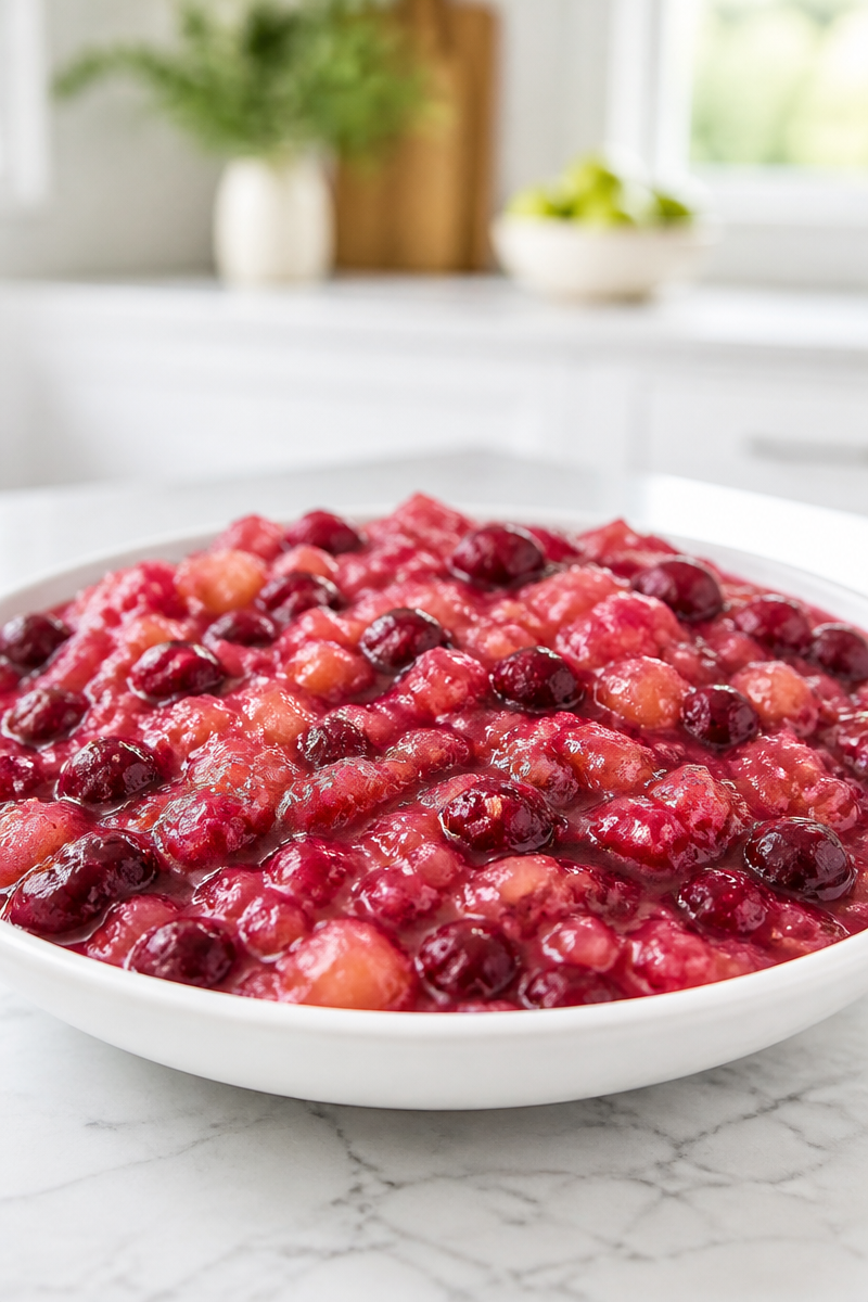 Classic Cranberry Applesauce Side Dish Classic Cranberry Applesauce Side Dish