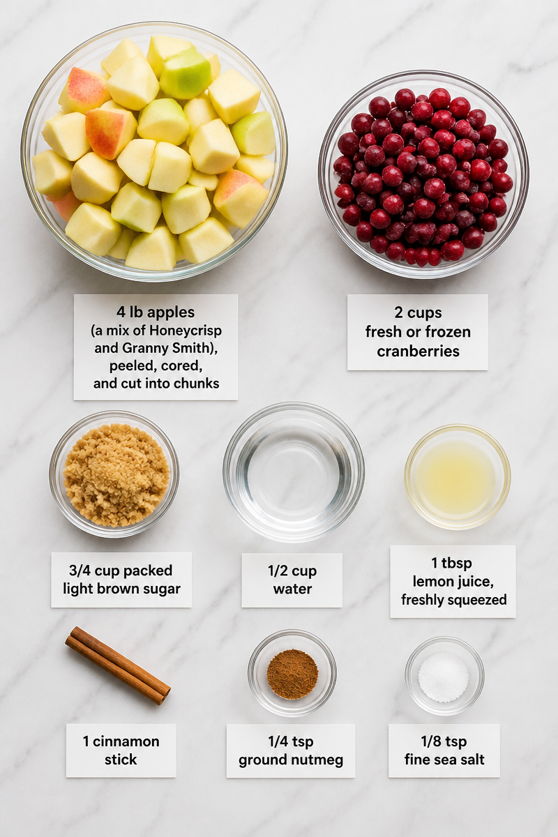 Classic Cranberry Applesauce Side Dish Classic Cranberry Applesauce Side Dish