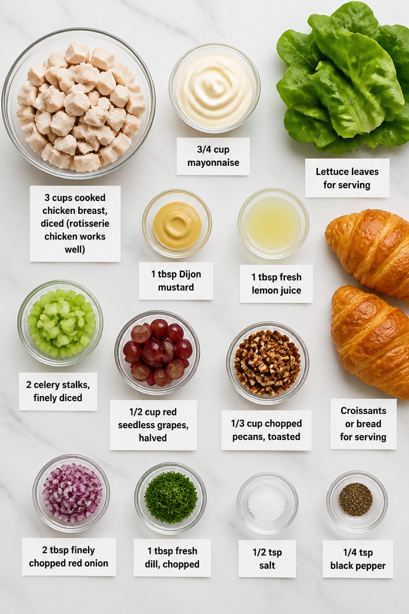 Classic Creamy Chicken Salad Recipe Classic Creamy Chicken Salad Recipe