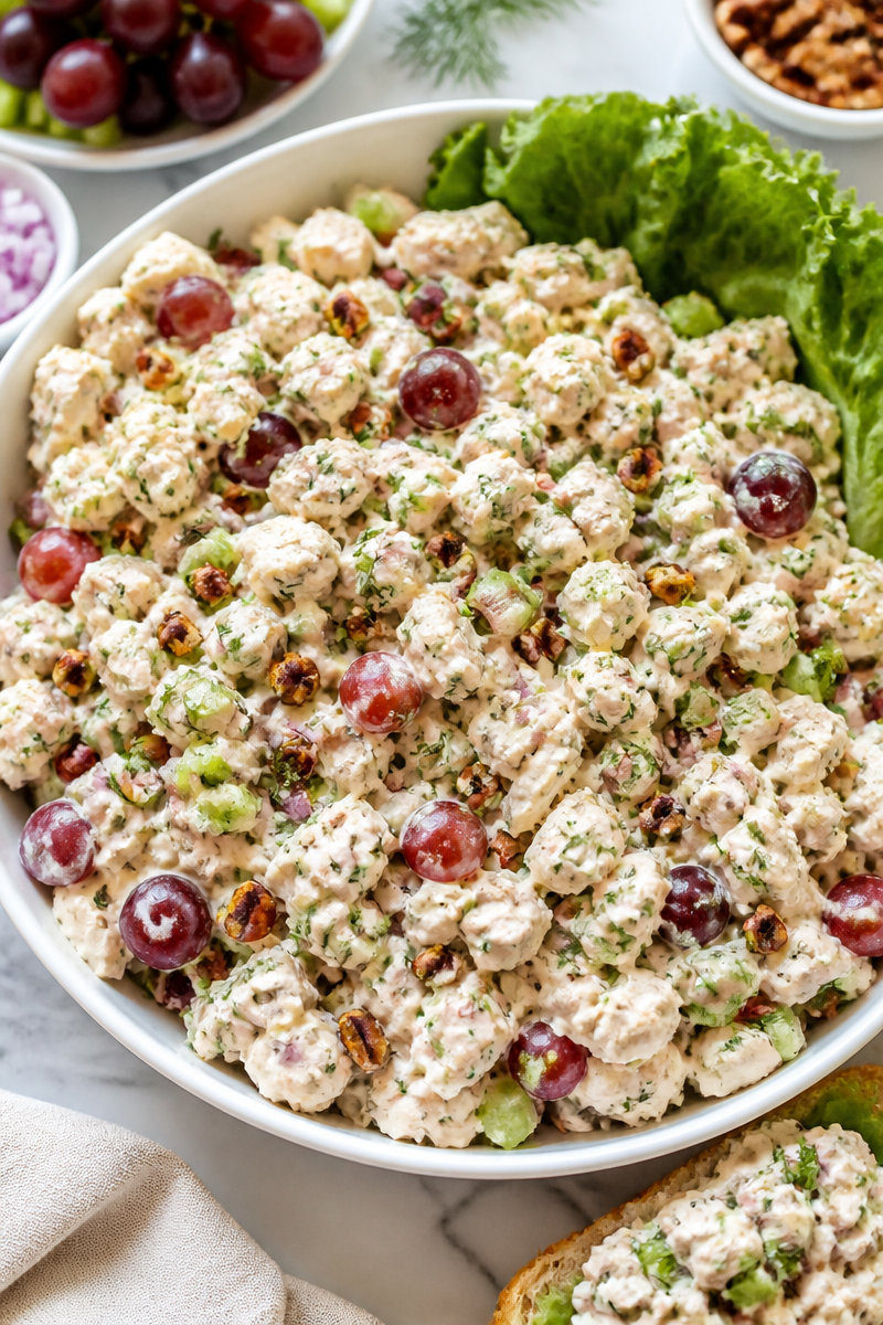 Classic Creamy Chicken Salad Recipe