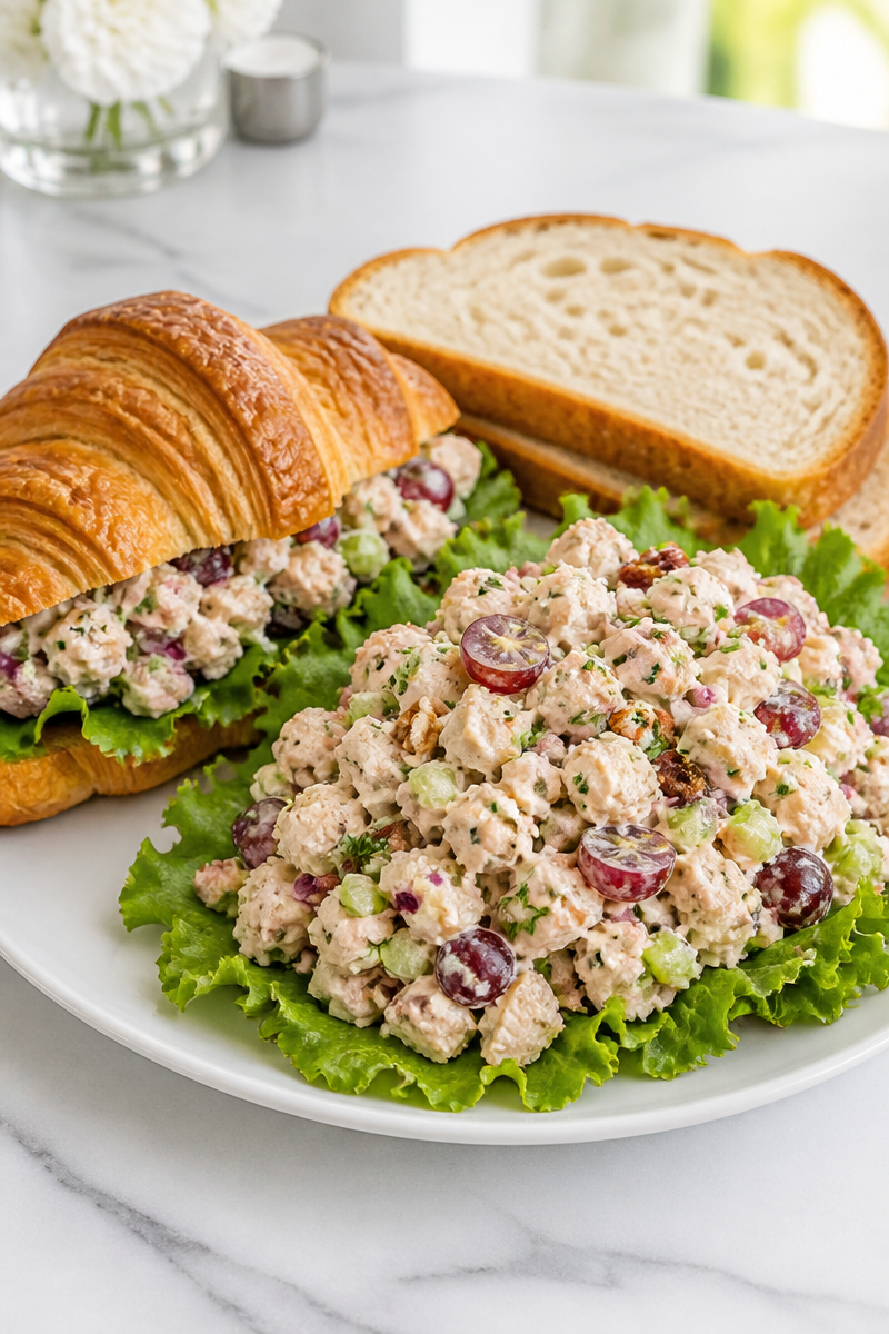 Classic Creamy Chicken Salad Recipe