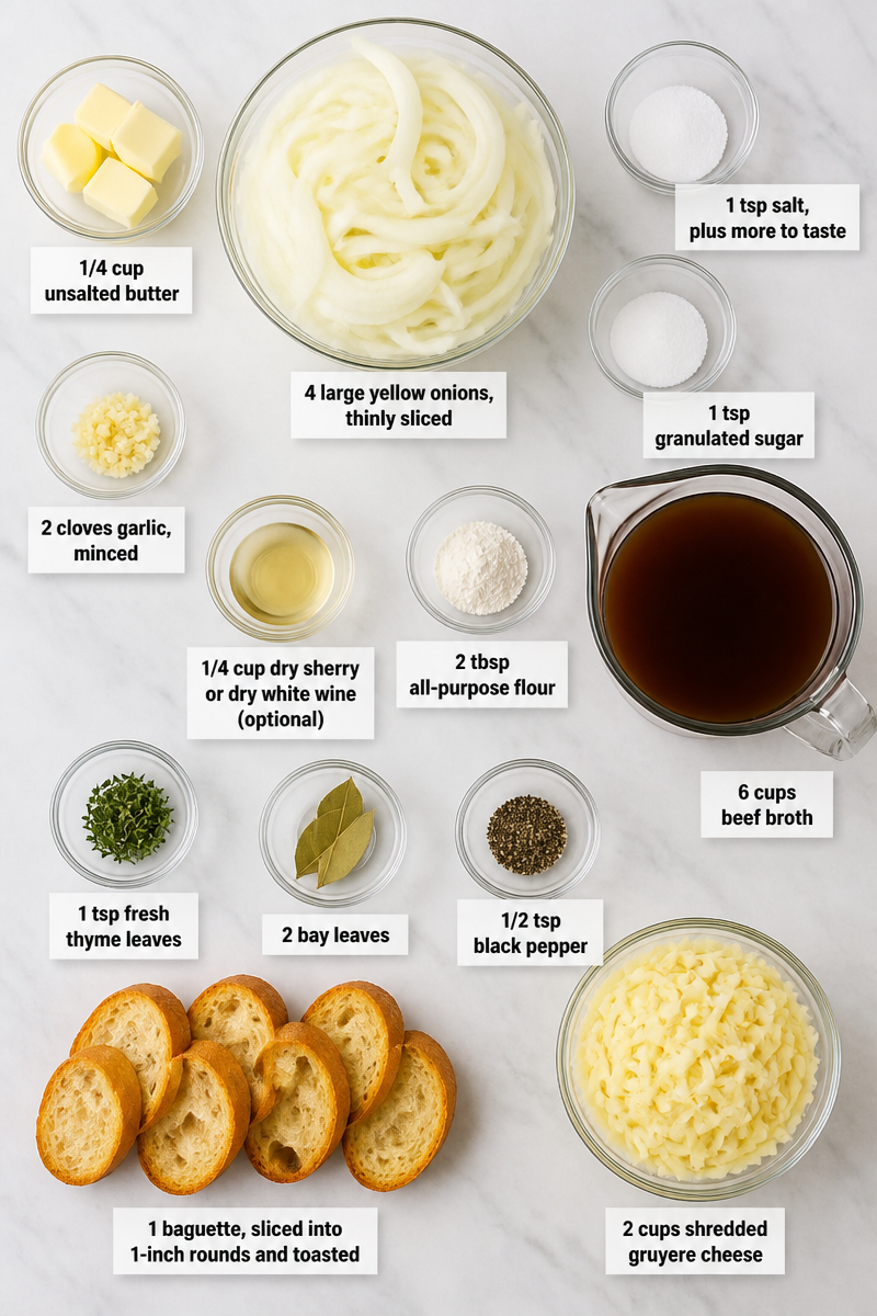 Classic French Onion Soup Recipe