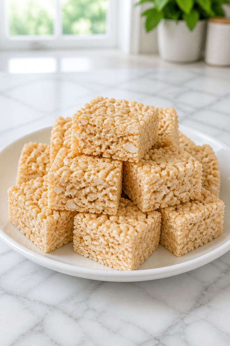 Classic Homemade Rice Krispie Treats