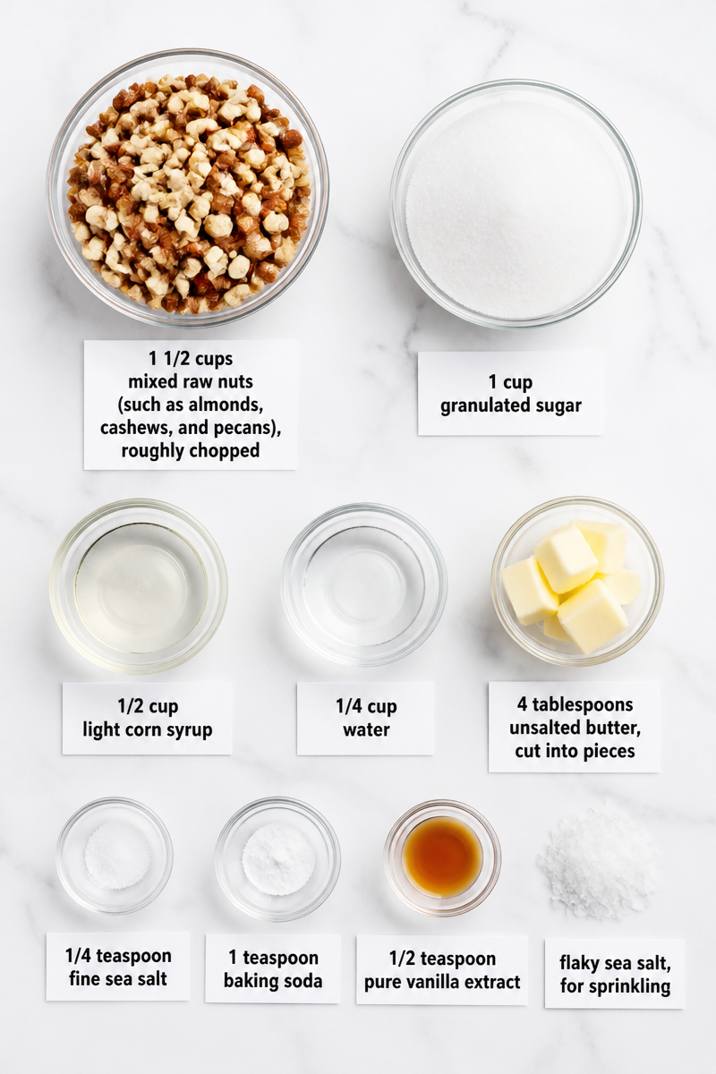 Classic Mixed Nut Butter Brittle Classic Mixed Nut Butter Brittle