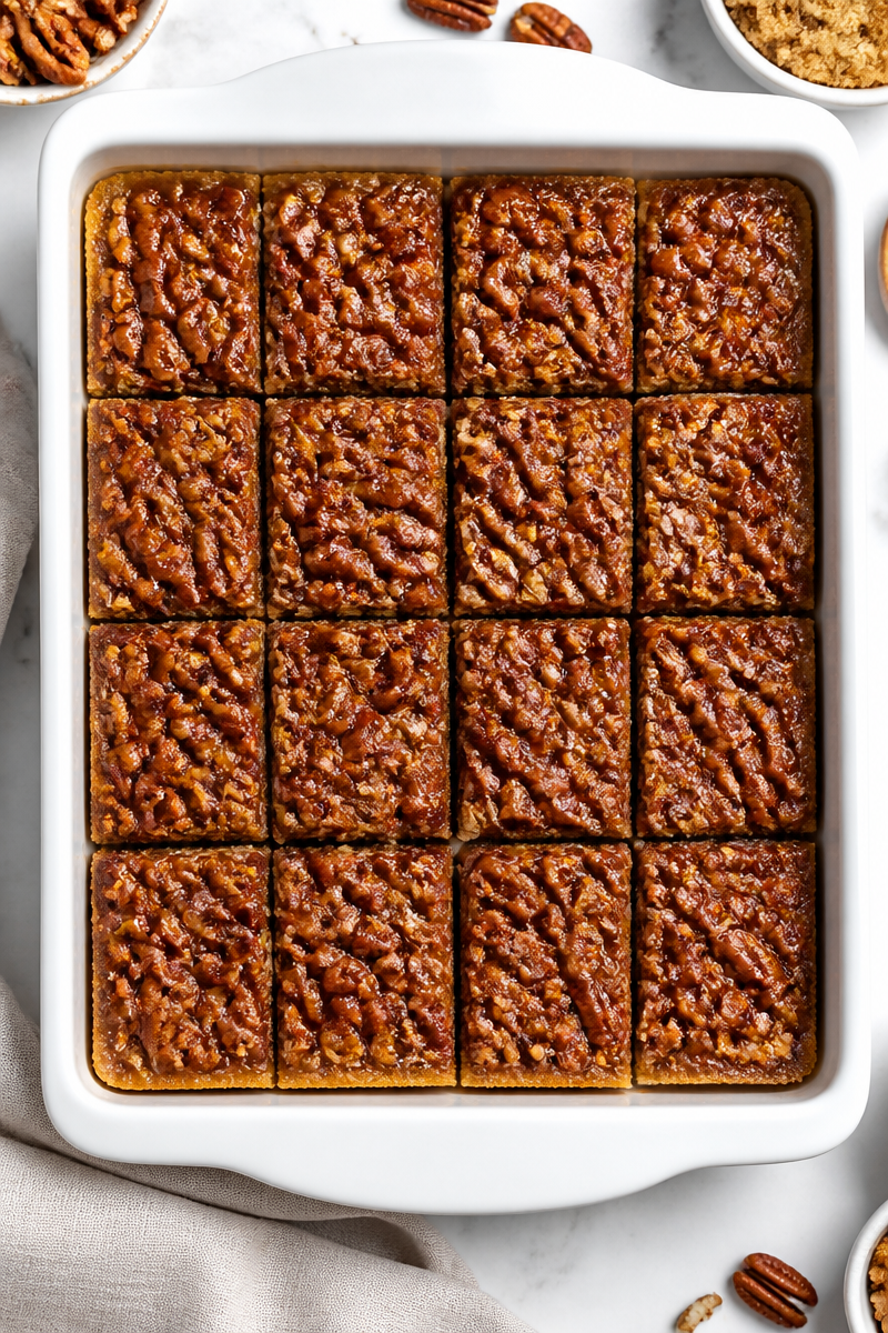 Classic Pecan Pie Bar Squares Classic Pecan Pie Bar Squares
