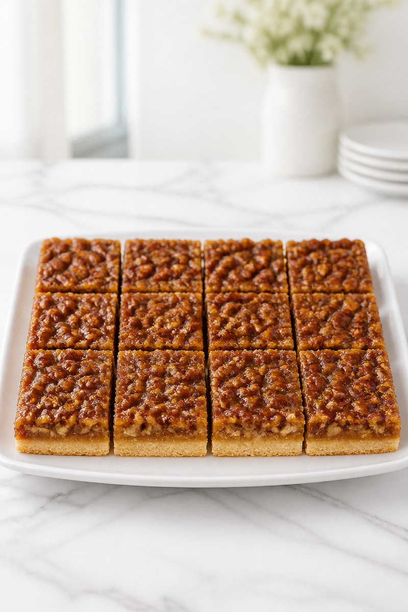 Classic Pecan Pie Bar Squares Classic Pecan Pie Bar Squares