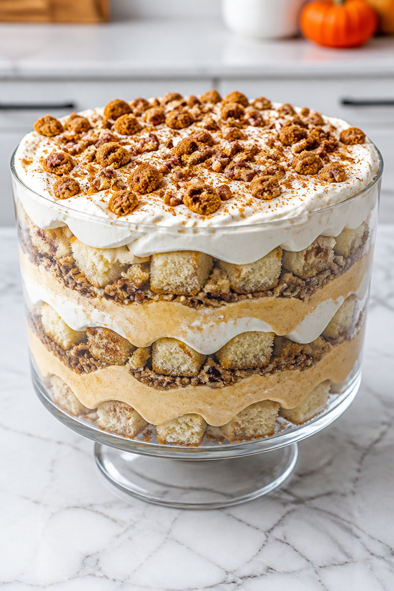 Classic Pumpkin Spice Trifle Dessert Classic Pumpkin Spice Trifle Dessert